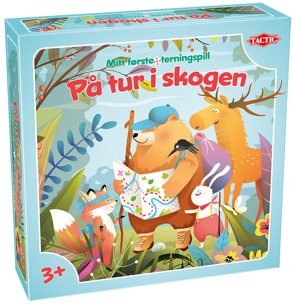 Mitt første terningspill På tur i skogen - Norsk utgave