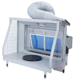 Airbrush Spray Booth Vattenfilter Panzag HS E600 Airbrush Bås