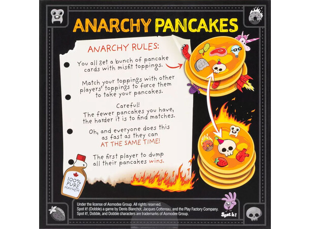 Anarchy Pancakes Kortspel