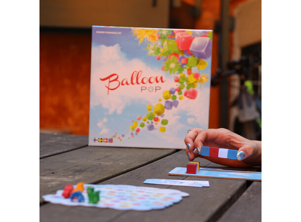 Balloon Pop Brettspill Norsk utgave 