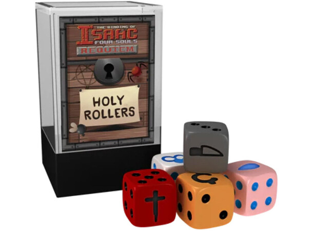 Binding of Isaac Holy Rollers Dice Tärningar till Binding of Isaac 