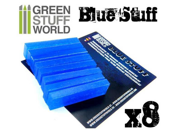 Blue Stuff Mold - 8 st Green Stuff World 