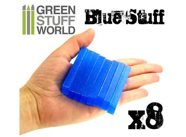 Blue Stuff Mold - 8 st Green Stuff World 