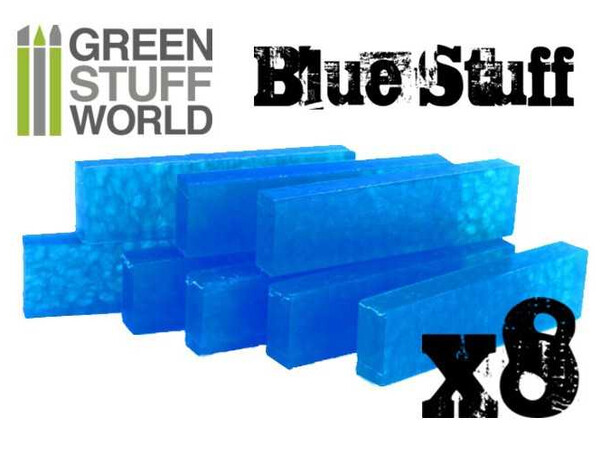 Blue Stuff Mold - 8 st Green Stuff World 