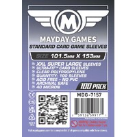 Brettspill Kortbeskyttere x100 101,5x153 Mayday Premium XXL Super Large