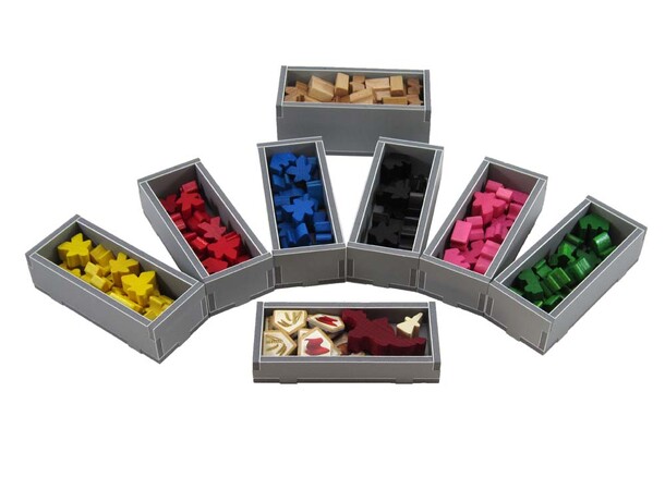 Carcassonne Insert (Fra Folded Space) Få system i spillboksen 