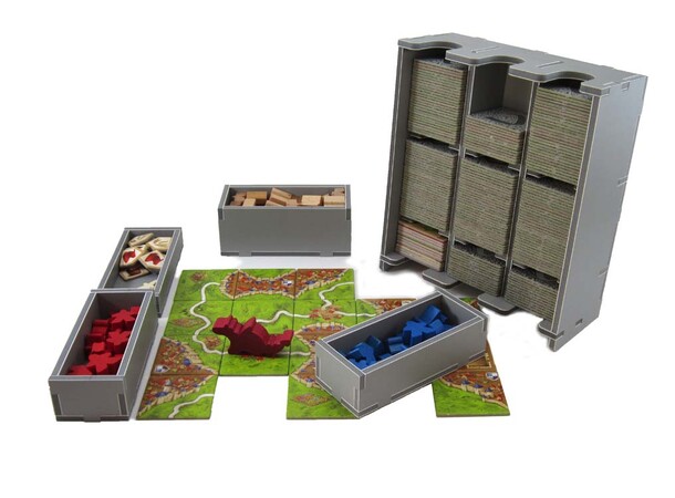 Carcassonne Insert (Från Folded Space) Få systemet i spellådan 