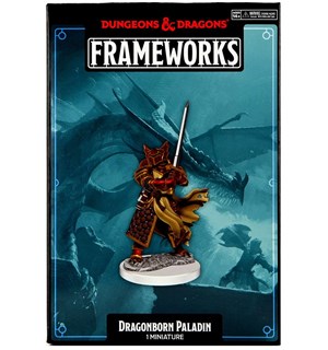 D&D Figur Frameworks Dragonborn Paladin Male 