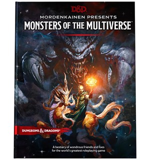 D&D Suppl. Monsters of the Multiverse Dungeons & Dragons Mordenkainen Presents 