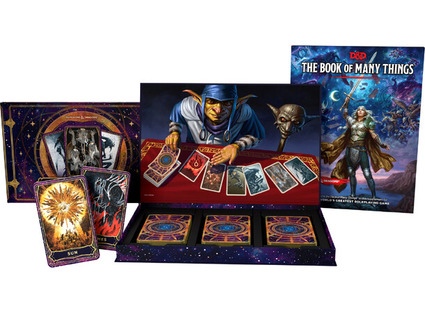 D&D Suppl. The Deck of Many Things Dungeons & Dragons Supplement 