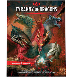 D&amp;D Adventure Tyranny of Dragons Dungeons &amp; Dragons Scenario Level 1-15