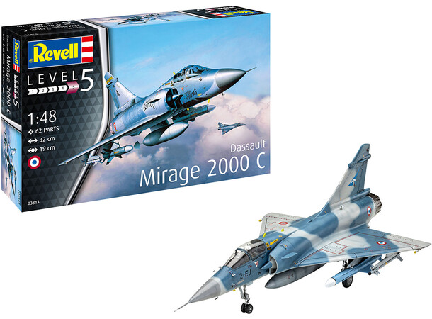 Dassault Mirage 2000 C Revell 1:48 Byggesett 