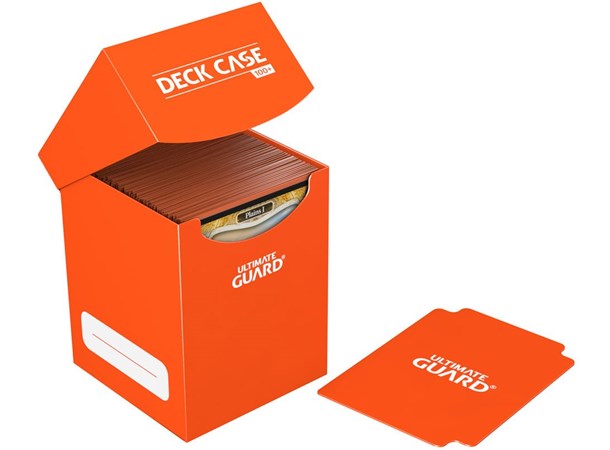 Deck Case Ultimate Guard 100+ Oransje Samleboks for 100  kort m/double sleeves