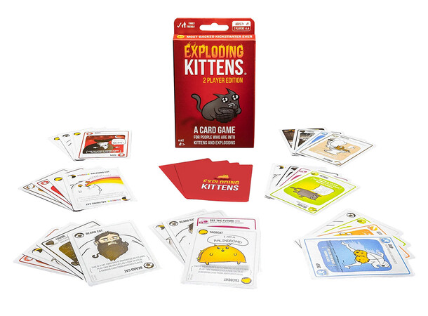 Exploding Kittens 2 Player Ed Kortspel 