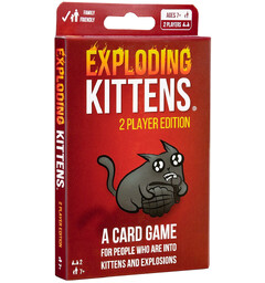 Exploding Kittens 2 Player Ed Kortspel