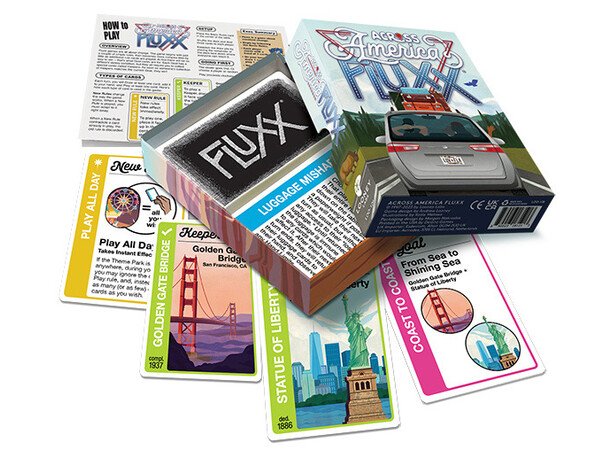 Fluxx Across America Kortspel 