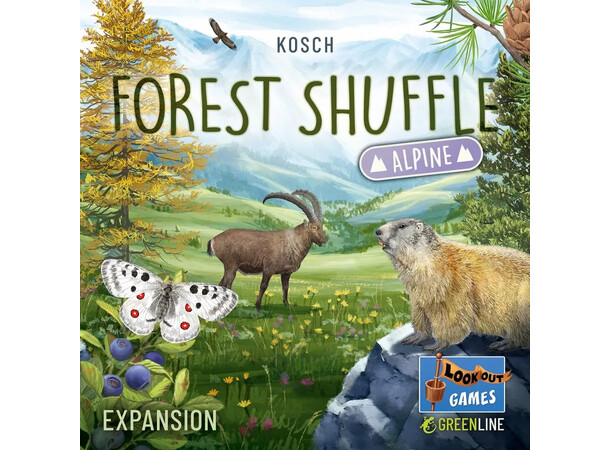 Forest Shuffle Alpine Expansion Expansion till Forest Shuffle 