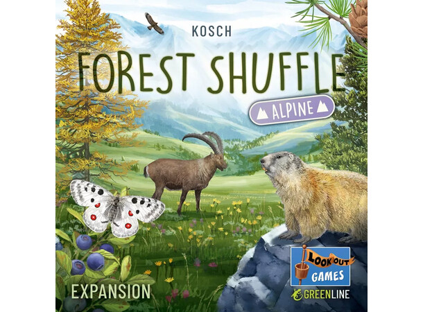 Forest Shuffle Alpine Expansion Utvidelse til Forest Shuffle