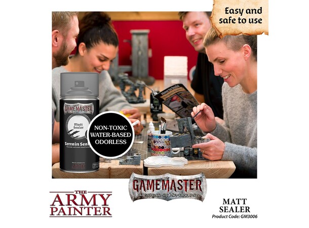GameMaster Matt Sealer The Army Painter Terrain Sealer 300ml