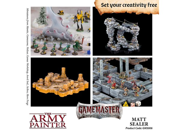GameMaster Matt Sealer The Army Painter Terrain Sealer 300ml 