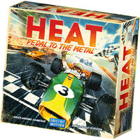 HEAT Pedal to the Metal Brädspel Svensk utgåva