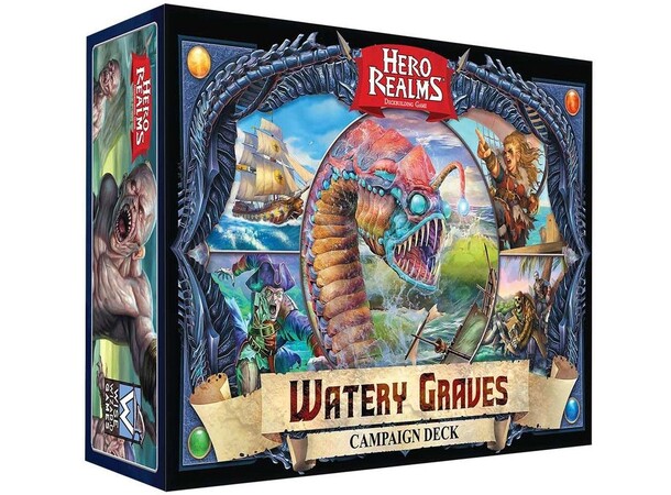 Hero Realms Watery Graves Expansion Utvidelse til Hero Realms 