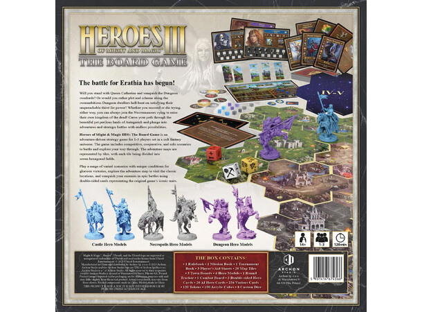 Heroes of Might & Magic III Brettspill 