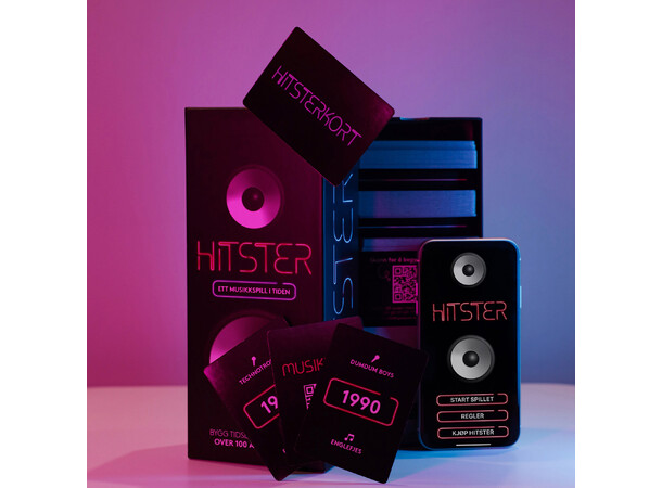 Hitster Partyspill Norsk utgave 
