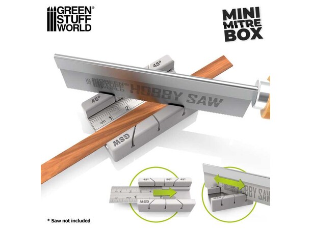 Hobby Mitre Box Green Stuff World 