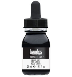 Ink Acrylic Carbon Black Liquitex 337 - 30 ml