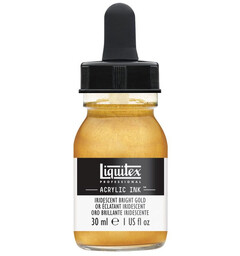 Ink Acrylic Iridescent Bright Gold Liquitex 234 - 30 ml