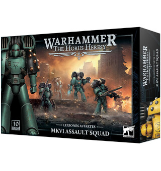Legiones Astartes MKVI Assault Squad The Horus Heresy