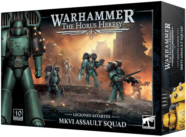 Legiones Astartes MKVI Assault Squad The Horus Heresy