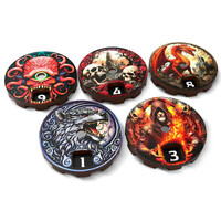 Magic Life Counters - Darkness (5 st) Green Stuff World