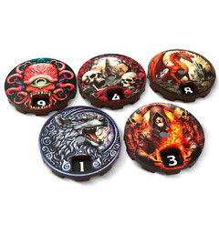 Magic Life Counters - Darkness (5 st) Green Stuff World