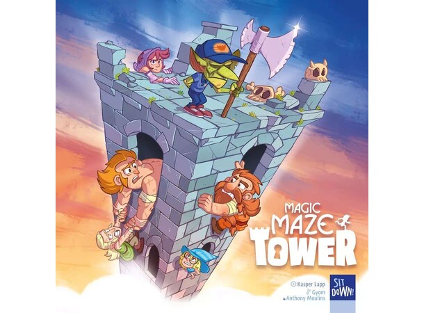 Magic Maze Tower Brädspel