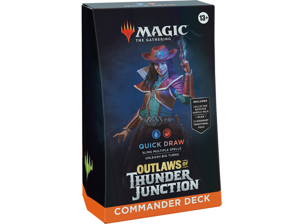 Magic Outlaws Commander Quick Draw Outlaws of Thunder Junction
