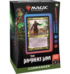 Magic The Brothers War Commander Mishras Mishra&#39;s Burnished Banner Commander Deck