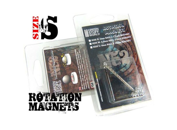 Magneter med rotation - Small Green Stuff World Rotation Magnets 