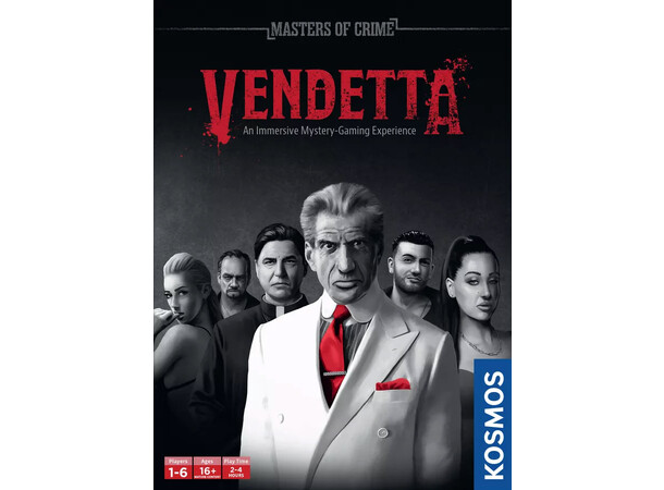 Masters of Crime Vendetta Brettspill