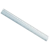 Metal Ruler Aluminium Linjal 30cm 