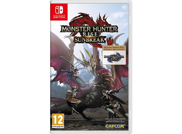 Monster Hunter Rise + Sunbreak Switch Inkluderer Sunbreak DLC