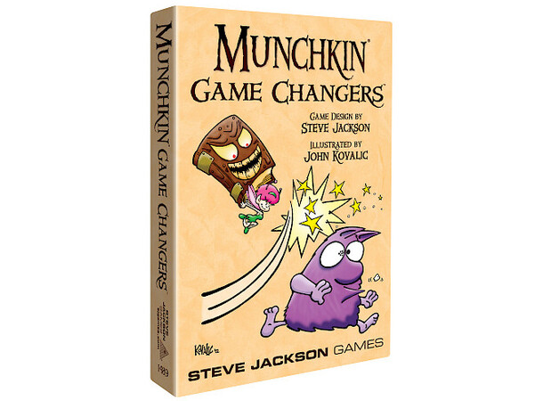 Munchkin Game Changers Expansion Expansion till Munchkin 