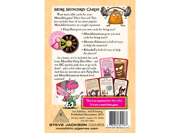 Munchkin Game Changers Expansion Expansion till Munchkin 