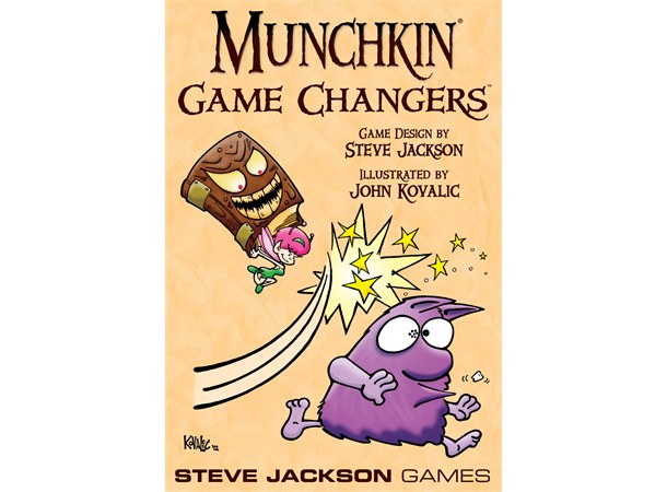 Munchkin Game Changers Expansion Utvidelse til Munchkin 
