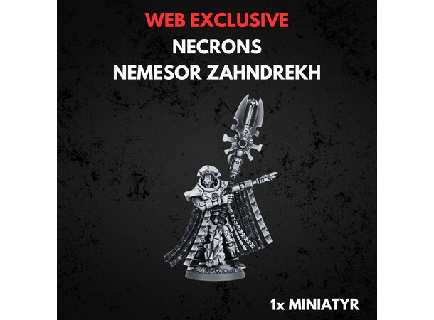 Necrons Nemesor Zahndrekh Warhammer 40K