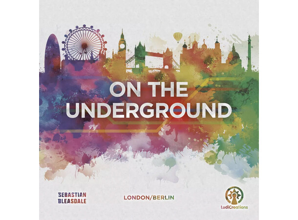 On the Underground London/Berlin Brädspel 