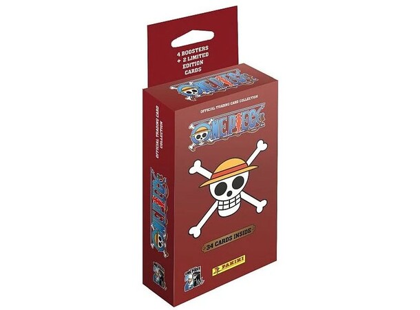 One Piece TC 25th Anniversary Blister Panini Trading Cards 