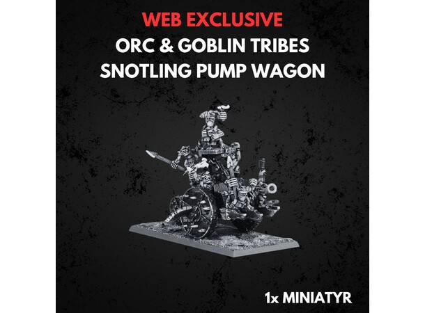 Orc & Goblin Tribes Snotling Pump Wagon Warhammer The Old World