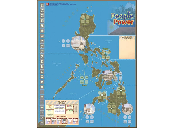 People Power Brettspill Insurgency in the Philippines 1983-1986 